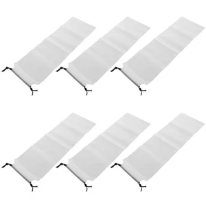 6 Pcs Portable Umbrella Cover Translucent Storage Bag Waterproof - Picture 1 of 12