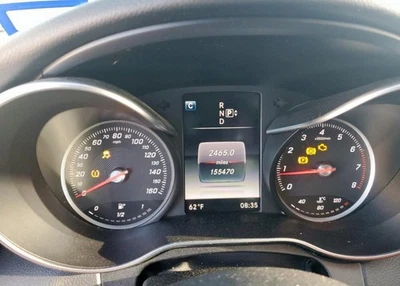 2015 C 级 OE 速度计集群 155K 英里梅赛德斯-奔驰 — 第 1/4 张图片