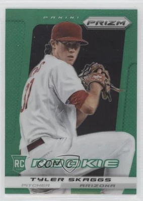 Panini Prizm 2013 venta al por menor verde Prizm Tyler Skaggs #265 novato radiocontrol Foto 1 de 2