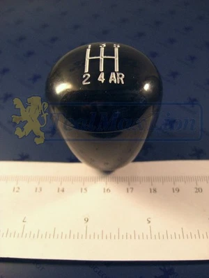 Poignée (pommeau) levier de vitesses Peugeot 504 V6 M1978-> 504 XN2 M1980-> 604 - Photo 1/4