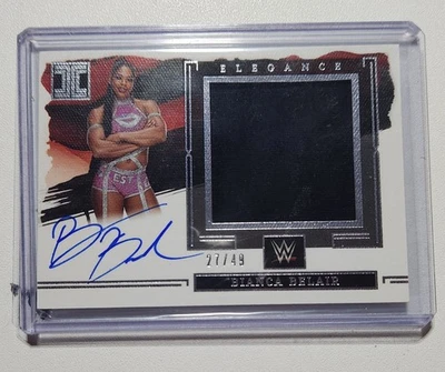 Bianca Belair Jumbo Elegance Memorabilia/49 2023 WWE Impeccable - Image 1 of 2