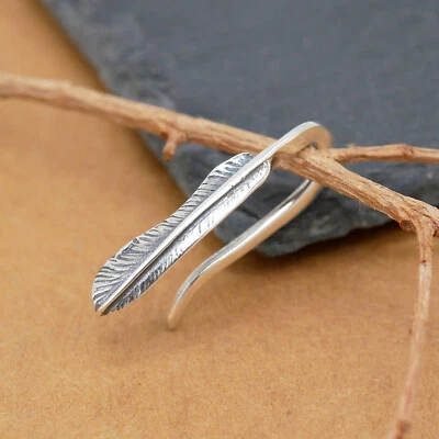 925 Sterling Silver DIY Feather Bali S Hook Clasp Connector Jewelry Making A5065 - Image 1 of 4
