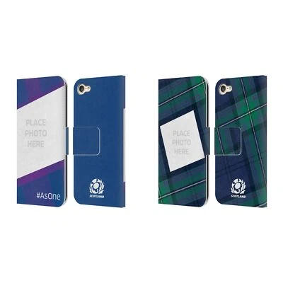 CUSTOM SCOTLAND RUGBY CUSTOM GRAPHICS LEATHER BOOK CASE FOR APPLE iPOD TOUCH MP3 - Image 1 of 4