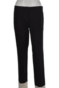 Derek Lam Womens Pants Size 6 Black Ivory Cotton Dress Trousers Career - Picture 1 of 4