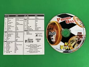 Promo Only Hot Video DVD February 2001 Jay Z, Lil Wayne, Backstreet Boys ++ - Foto 1 di 3