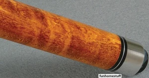 HUSTLER S1 MCDERMOTT STAR CHERRY STAIN TWO PIECE BILLIARD TABLE POOL CUE STICK - Picture 1 of 2