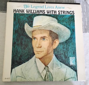 Hank Williams With Strings The Legend Lives Anew Vinyl LP MGM Records E/SE-4377 - Picture 1 of 4