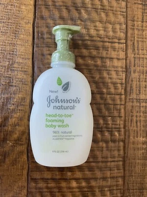 Johnson's Naturals lavado de pies a cabeza 9 fl oz, sellado raro descontinuado Foto 1 de 3