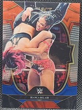 Bianca Belair 2023 Panini Select WWE CONCOURSE RED & BLUE BASE RETAIL Card Mint