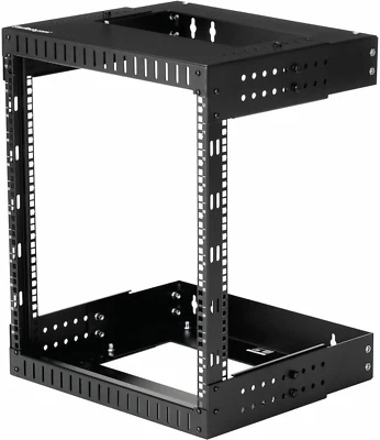 Startech.Com 2-Post 12U Heavy-Duty Wall Mount Network Rack, 19" Open Frame Serve - Image 1 of 4