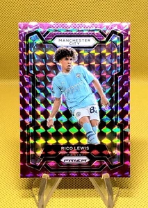 2023-24 Panini Prizm púrpura mosaico Prizm/140 Rico Lewis #9 - Imagen 1 de 2