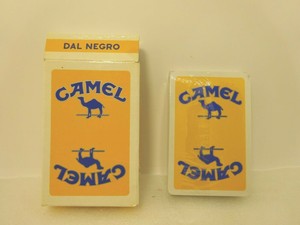 NIB Vintage Camel Cigarettes Playing Cards Dal Negro Sealed