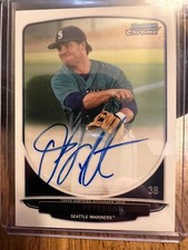 2013 Bowman Chrome D.J. PETERSON #BCA-DP Autograph MLB INSERT BASEBALL CARD