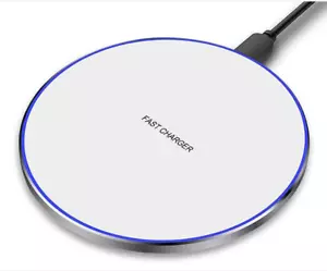 Qi Wireless Charger 10W Fast Charging Pad For Android iPhone 14 13 12 11 PRO MAX - Picture 1 of 6