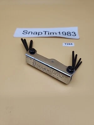 Allen Tool Fold-Uni-Key No.640 SAE Inch Hex Allen Key Tool USA - Image 1 of 4