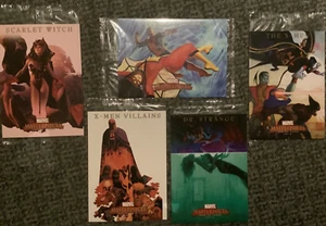 MARVEL MASTERPIECES SET 2 SEALED BOX TOPPER 5 CARD SET UNOPENED 2008 - Photo 1/1