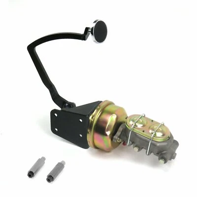 32 Ford 8 Juego de Pedal de Freno Único Disco/Tambor 3 pulgadas Chr Pad Rod Master Hot Rods Foto 1 de 4