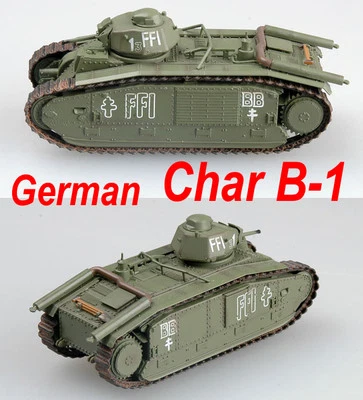 Easy Model 1/72 Char B1 German Flamm panzer werfer August 1944,Paris #36157 - Image 1 of 4