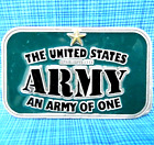 US Army Gürtelschnalle zusammen We Stand An Army of One Vintage EJC 2003 .DBD152