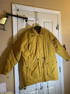 Vintage Be In The Current Seen Jacket Men M Parka Zip Button Pockets Winter 80’s - Picture 1 of 13
