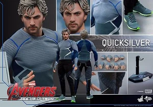 HOT TOYS MMS302 Avengers 2 Age of Ultron Quicksilver 1/6 Collectible Figure - Picture 1 of 9