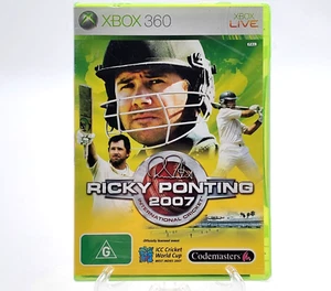 Ricky Ponting 2007 International Cricket (Microsoft Xbox 360, 2007) Aus Import - Picture 1 of 6