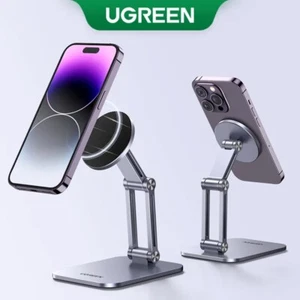 UGREEN Magnetyczny uchwyt na telefon Aluminiowy stojak na telefon komórkowy do Magsafe iPhone Xiaomi - Zdjęcie 1 z 7