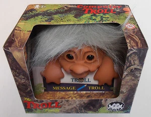 DAM Original Good Luck Computer Troll - Grey Hair (granny), NEW from Denmark - Picture 1 of 1