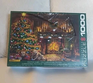 NEW SEALED Festive Labs by Dominic Davison 1000-Piece Puzzle EuroGraphics  - Picture 1 of 6
