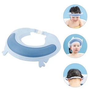 Waterproof Ear Protection Hair Cap Baby Shower Caps for Children Washing - Picture 1 of 12