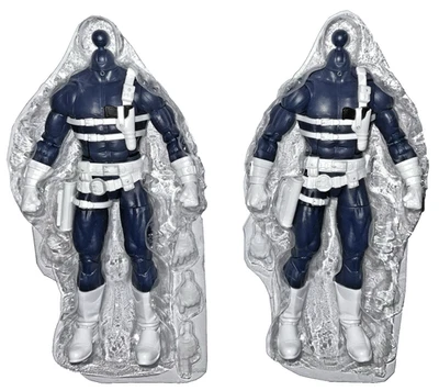 6-дюймовая фигурка Marvel Legends SHIELD AGENT лот товаров из 2 БЕЗ ГОЛОВЫ Ник Фьюри младший старший - Изображение 1 из 4