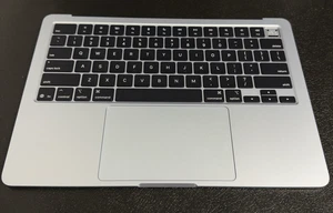 Genuine Apple MacBook Air 13 A3240 Sky Blue Top Case Keyboard Battery Trackpad - Picture 1 of 4