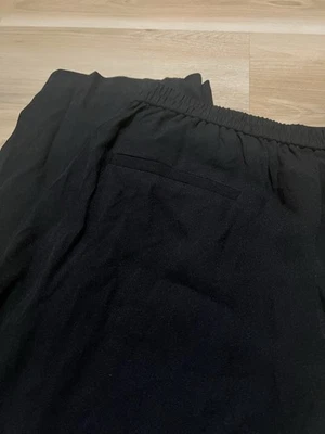 Calça social feminina confortável halogênio tamanho 20 preta elástica viscose - Imagem 1 de 4