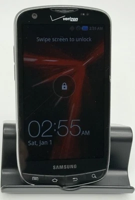 Samsung Droid Phone Charge SCH-i510 Black w/Battery.Verizon.Needs SIM Card. READ - Image 1 of 4