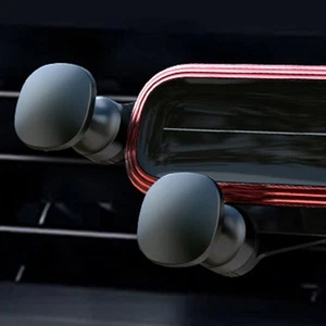 (Czerwony) Samochodowy uchwyt na telefon Air Vent Lekki luksus Ulepszony mini samochód - Zdjęcie 1 z 12
