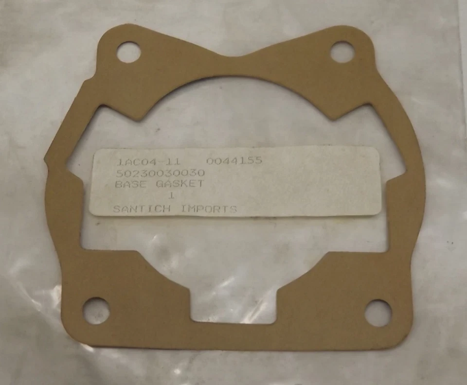 1994-96 KTM 125EXC 125SX 原始设备制造商气缸底座垫片 0.3 mm 数量: 3 50230030030 — 第 1/1 张图片