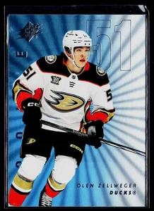 2024-25 Upper Deck SPx Rookie Olen Zellweger #121 - Anaheim Ducks - Picture 1 of 3