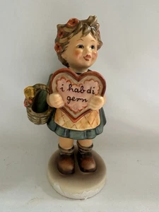 Goebel Hummel Edición Especial Nº 1 Club de Coleccionistas 1972 - 387 “Regalo San Valentín” - Imagen 1 de 8