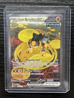Iron Boulder ex 207/162 Sv05: Temporal Forces Holo - Image 1 of 2