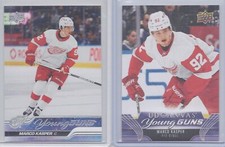 2023-24 UD S1 YOUNG GUNS MARCO KASPER X2 CANVAS/BASE