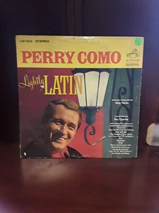Perry Como Lightly Latin Album 1966 RCA Victor Records How Insensitive Vintage - Picture 1 of 4