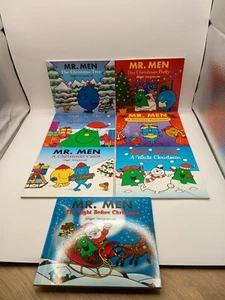 7 Mr Men Christmas books Brand new Roger Hargreaves perfect for advent - Picture 1 of 22