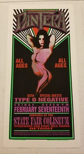 Pantera 02/17/95 State Fair Coliseum Detroit Handbill Mark Arminski - Picture 1 of 5