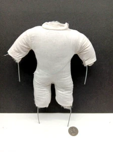 Porzellan Puppenkörper gefüllt mit Arm & Bein Drähten zum Posieren ca. 9,25" groß - Bild 1 von 11