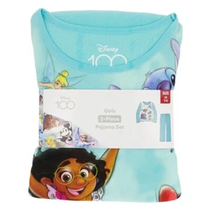 Girls Encanto Long Sleeve Top & Pants Fleece 2pc Pajama Set Size XS X-Small 4/5 - Picture 1 of 2