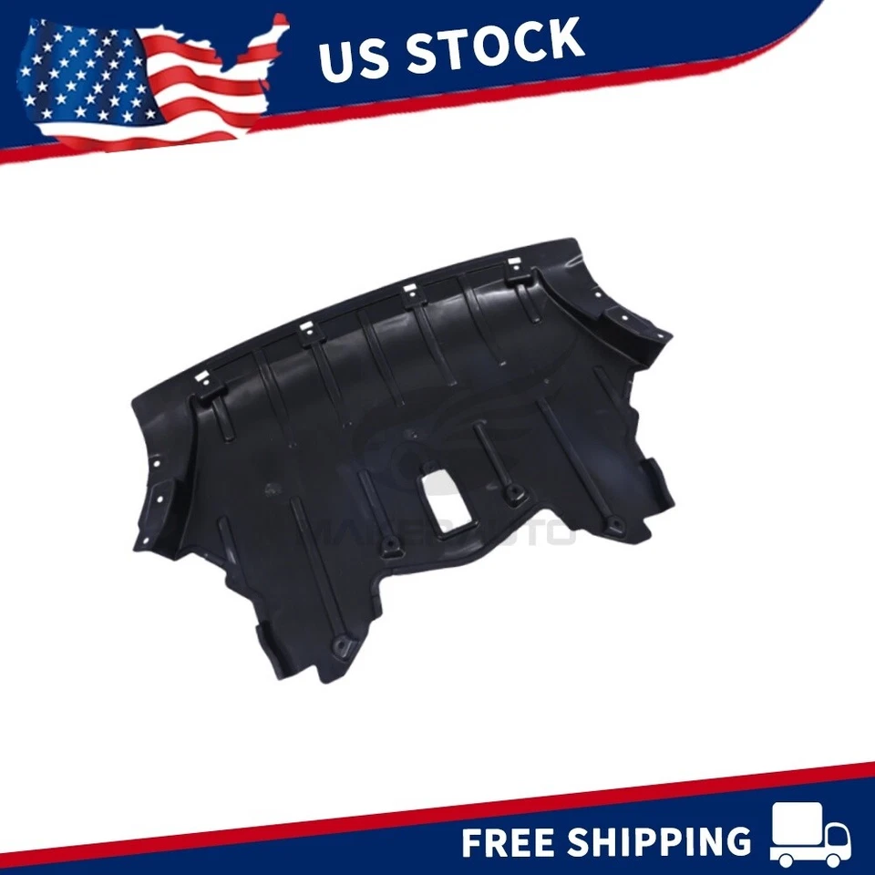 Fit For 2011-2013 BMW X5 Front Engine Under Protection Panel Splash Shield Black - Изображение 1 из 4