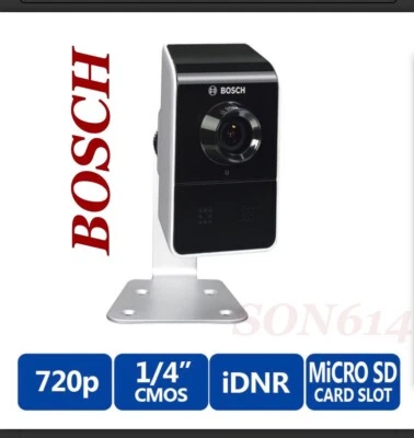 Bosch NPC-20012-F2 IP Camera W/ 2.5mm 1MP Built-in Microphone & Loudspeaker NEW! - Image 1 of 4