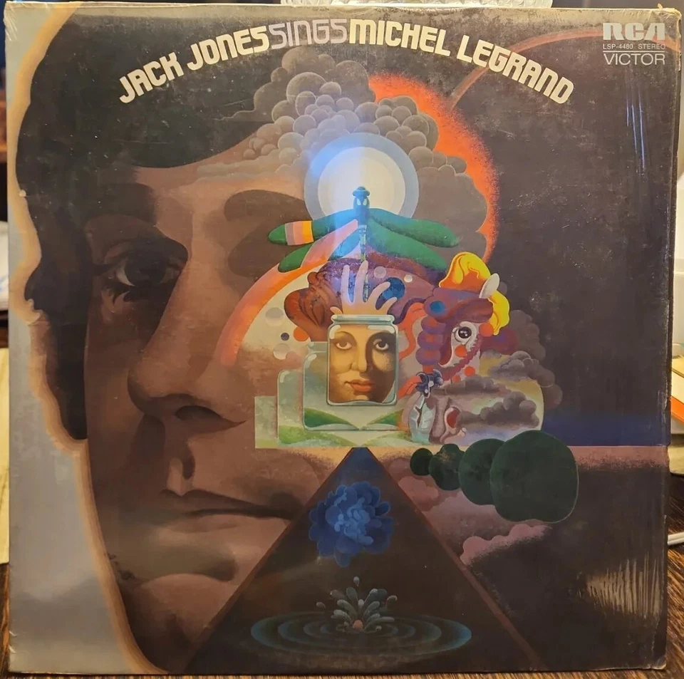 Jack Jones SINGS Michael Legrand RCA Victor LSP-4480 SHRINK EX/EX Vinyl Lp Foto 1 de 4