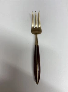 VINTAGE MID CENTURY MODERN MCM DANISH MODERN DESSERT FORK 5.75 INCHES LONG - Picture 1 of 9