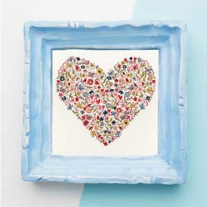 Bothy Threads Kit punti croce contati Love Heart XKA1 - Foto 1 di 2